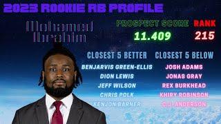 Machine Learning RB Model | Mohamed Ibrahim Rookie Prospect Profile