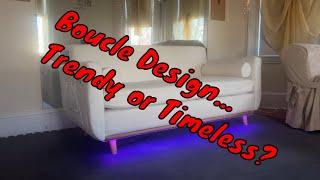 Trendy or Timeless? Boucle Love Seat Assembly & Quality Review