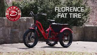 Daymak Florence Fat Tire | Adult Tricycle (Electric Bike)