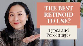 Which Retinoid Should You Use? Types and Percentages | Retinol, Tretinoin, Retinaldehyde, Tazarotene