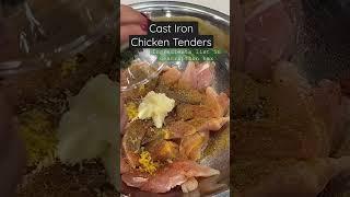 Cast Iron Chicken Tenders. JulietKitchen by Chef Yasmin