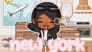 MOVING TO NYC! ️ | with voice  | Toca Life World Roleplay