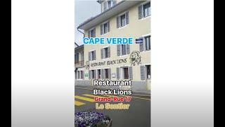 Cape Verde  Restaurant Black Lions, Grande-Rue 17, Le Sentier