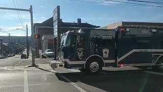 12/14/24 coal township vehicle fire response