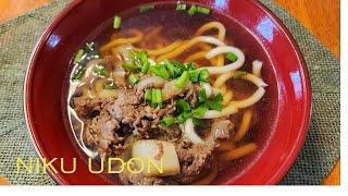 HOW TO COOK JAPANESE BEEF UDON RECIPE, NIKU UDON MERRY SAKURA TV