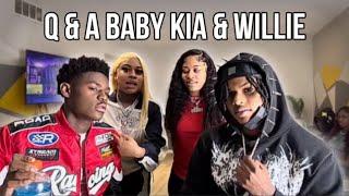 Q & A with @RealBabyKia  & Willie @Itsyallgurlnem