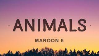 Maroon 5 - Animals (Lyrics)