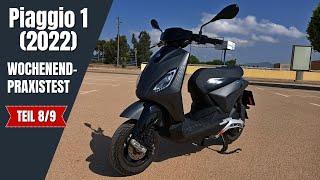 E-Roller Piaggio 1 Active (2022)  Wochenend-Praxistest Teil 8/9 |  VLOG 408