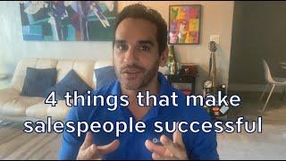 1 minute motivator - 4 things that make salespeople successful