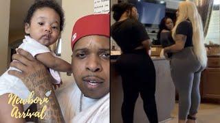 Finesse2tymes Has Nia Love Bring Their Daughter Sincere To His BBQ With Shugga & Mom! ‍