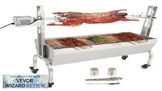 VEVOR Roaster Spit Rotisserie BBQ Grill Whole Pig Lamb Chicken Roaster 50W Review