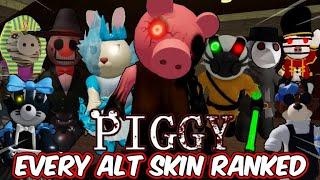 EVERY PIGGY ALTERNATE SKIN RANKED!!!