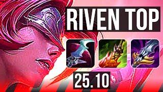 RIVEN vs MALPHITE (TOP) | Godlike, 12/3/3 | EUW Master | 25.10