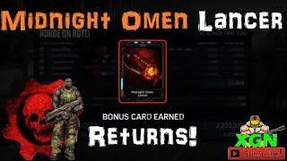 Gears of War 4 Midnight Omen Lancer returns! How to unlock this Lancer skin