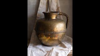 Palette knife painting challenge: Live oil painting demonstration