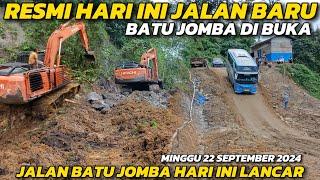 JALAN BATU JOMBA HARI INI RESMI DI BUKA‼️Batu Jomba Hari ini Sudah Bisa Di Lewati