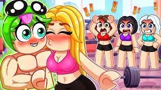 My COACH has a CRUSH on Me in Roblox Rage Gym Simulator!