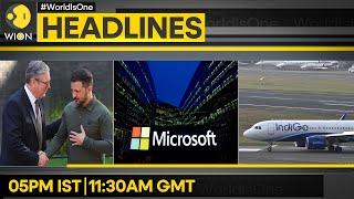 Microsoft: Cause of outage fixed | Zelensky urges using UK weapons across Russia | WION Headlines