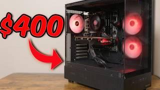 How to build a MAX Performance $400 Gaming PC Build for 2024