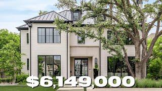 TOUR A $6.1M TRANSITIONAL HOME | Texas Real Estate | Dallas Realtor | PARK CITIES