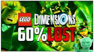 60% of LEGO Dimensions is LOST... (Xbox 360)