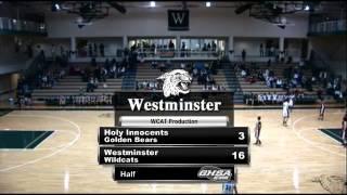 Boys 7th Gr Basketball- Westminster vs. Holy Innocents