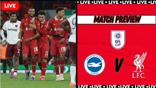 LIVERPOOL BACK IN THE CUP! | Brighton v Liverpool EFL Cup 4th Round Preview |