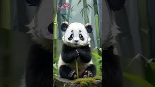 Adorable Baby Panda's Playful Antics in the Bamboo Forest #shorts