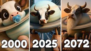 🪐 Evolution of La Vaca Saturno Saturnita  | From Space Cow to Meme Queen 