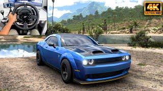 Dodge Challenger SRT Super Stock | Forza Horizon 5 | Thrustmaster T300RS gameplay