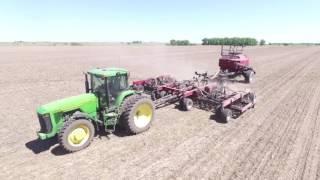 Seeding Soybeans - Peterson Family Farm (Filmed with DJI Phantom 3)