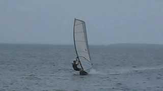 Windsurfing off the Sanibel Causeway