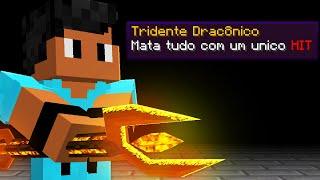 O LENDÁRIO TRIDENTE DE 1.000 DE DANO NO MINECRAFT