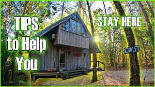 TIPS TO HELP YOU STAY HERE / River Chalet / Little River Bluffs