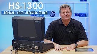 New in 2018 - Datavideo HS-1300 Live Video Streaming Studio Switcher