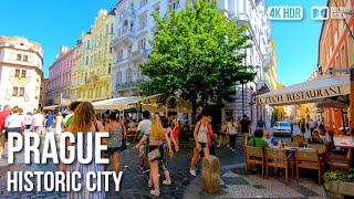 Prague Historic City -  Czech Republic [4K HDR] Walking Tour