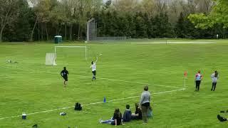 Wild Toe-Tap Endzone Catch (Ultimate Frisbee)