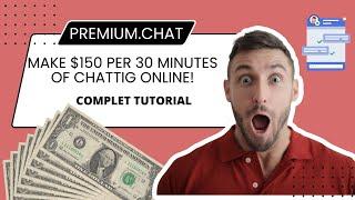 premium chat review - earn money with premium chat - chat and earn