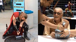 Real Thor's Hammer at Comikaze (Stan Lee Signing!!!) | Sufficiently Advanced