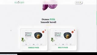 Foodify - Organic Food HTML5 Template grocery shop organic shop