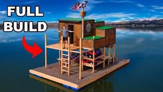 I Built a 3-Story Raft to Float the Missouri River