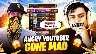 ANGRY YOUTUBER  GONE MAD ON LIVE  REMOVE FROM FRIENDLIST  TRIED TO BREAK MY STREAK IN CS RANKED 