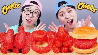 Cheetos Hot Dog Gà Hamburger Mukbang DONA