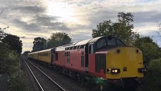 Class 37. Landore to Derby. Willington.