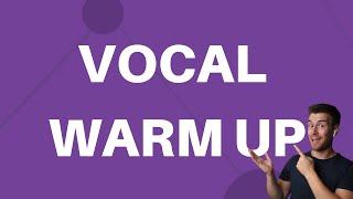 Vocal Warm Up Exercise #1 - Lip Roll