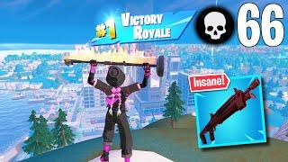 66 Elimination Solo Vs Squads "Build / ZeroBuild" Wins  Full Gameplay (Fortnite Chapter 4 Season 4)