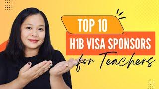 US PUBLIC SCHOOL DISTRICTS WITH THE MOST NUMBER OF H1B VISA SPONSORSHIPS FOR TEACHERS 2024