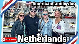 4 DAYS in the NETHERLANDS  Family Travel Vlog to AMSTERDAM, ROTTERDAM, DORDRECHT...more!