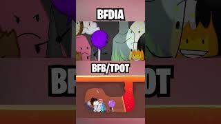 BFDIA 13 Voice Difference COMPARISON! #shorts #bfdi