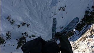 Top to bottom High Boy lap-Alta ski area